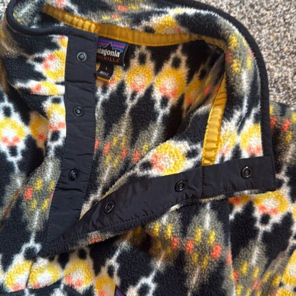 Patagonia Synchilla Forest Carpet RARE limited Edition men’s Large - Picture 8 of 8